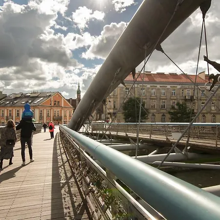 Bridgestreet Studio, Jewish Quarter, Riverside Apartament Kraków